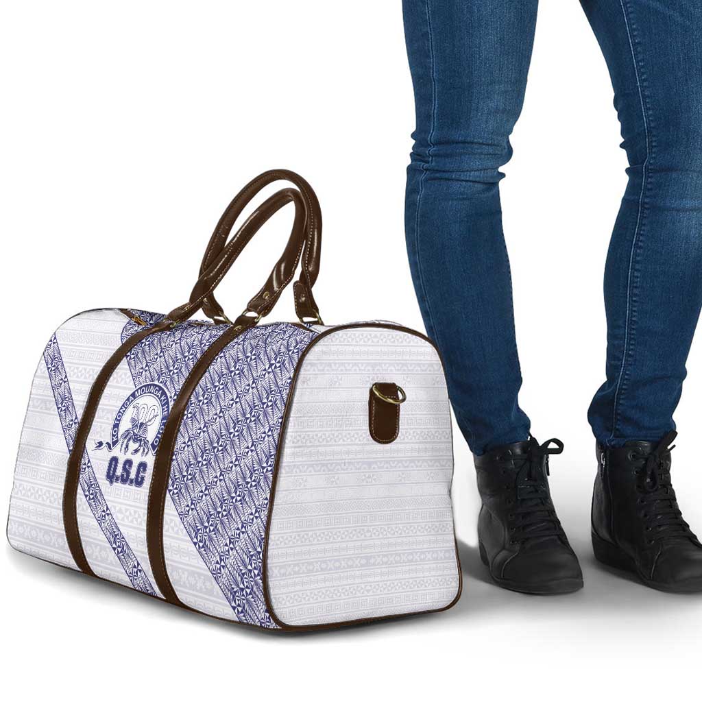 Tonga Queen Salote College Travel Bag 100 Years Anniversary White Color
