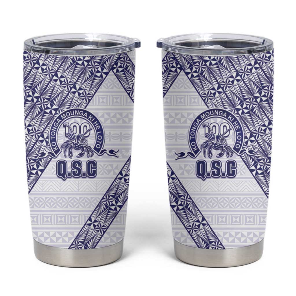 Tonga Queen Salote College Tumbler Cup 100 Years Anniversary White Color