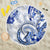 Polynesia Paisley Beach Blanket Mix Navy Polynesian Pattern