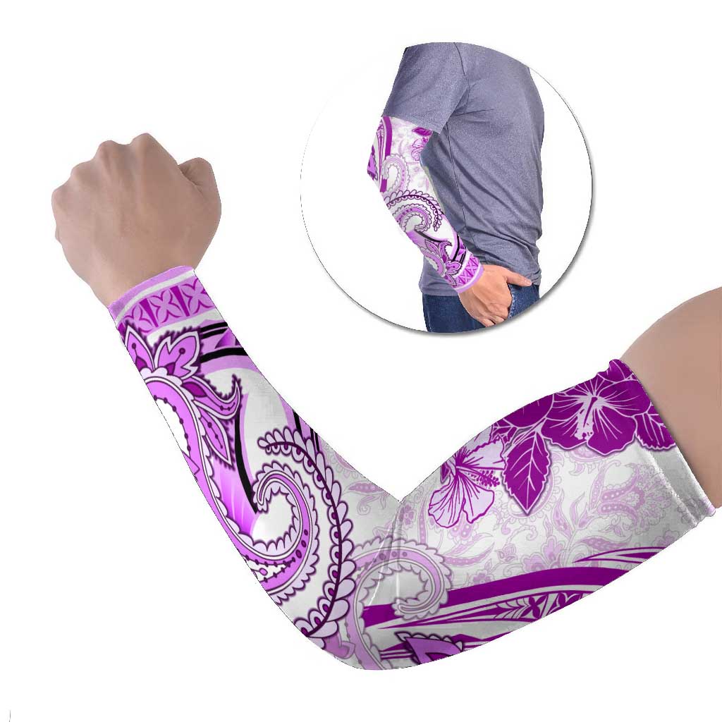 Polynesia Paisley Arm Sleeves Mix Pink Polynesian Pattern LT05 Set of 2 Pink - Polynesian Pride