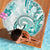 Polynesia Paisley Beach Blanket Mix Teal Polynesian Pattern