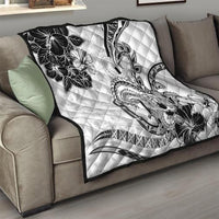Polynesia Paisley Quilt Mix White Polynesian Pattern