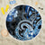 Polynesia Paisley Beach Blanket Mix Blue Polynesian Pattern