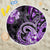 Polynesia Paisley Beach Blanket Mix Purple Polynesian Pattern
