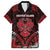 Personalised Easter Island Family Matching Off Shoulder Maxi Dress and Hawaiian Shirt Polynesian Pattern Emblem