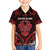 Personalised Easter Island Family Matching Off Shoulder Maxi Dress and Hawaiian Shirt Polynesian Pattern Emblem