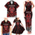 Personalised Easter Island Family Matching Tank Maxi Dress and Hawaiian Shirt Polynesian Pattern Emblem