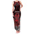 Personalised Easter Island Family Matching Tank Maxi Dress and Hawaiian Shirt Polynesian Pattern Emblem