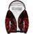Personalised Easter Island Sherpa Hoodie Polynesian Pattern Emblem
