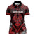 Personalised Easter Island Women Polo Shirt Polynesian Pattern Emblem