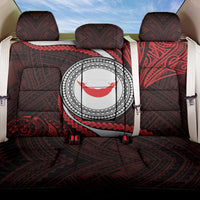 Easter Island Back Car Seat Cover Moai Statues Polynesian Style