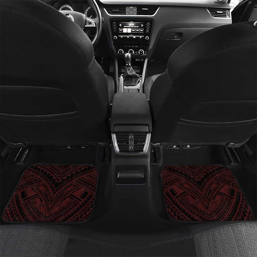 Easter Island Car Mats Moai Statues Polynesian Style