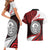 Easter Island Couples Matching Short Sleeve Bodycon Dress and Hawaiian Shirt Moai Statues Polynesian Style