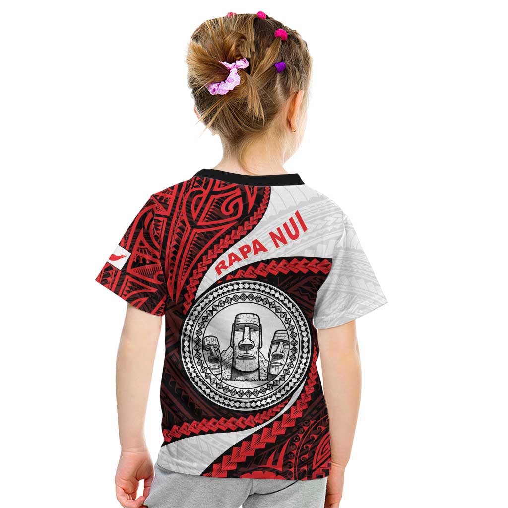 Easter Island Kid T Shirt Moai Statues Polynesian Style