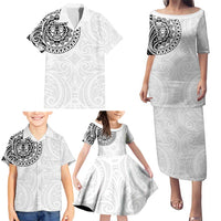 New Zealand Aotearoa Family Matching Puletasi and Hawaiian Shirt Maori Te Mata O Rongokako LT05 - Polynesian Pride