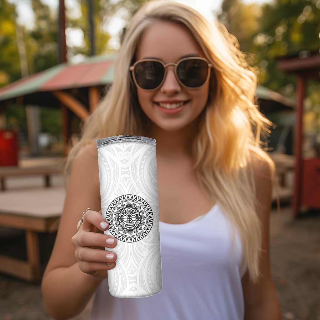 New Zealand Aotearoa Skinny Tumbler Maori Te Mata O Rongokako LT05 - Polynesian Pride
