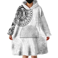 New Zealand Aotearoa Wearable Blanket Hoodie Maori Te Mata O Rongokako LT05 - Polynesian Pride