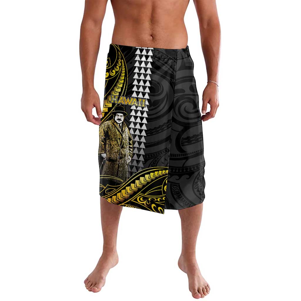 Hawaii Kuhio The Citizen Prince Lavalava Gold Polynesian Tribal Tattoo