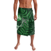 New Zealand Matariki Lavalava Maori Koru With Humpback Whale Green