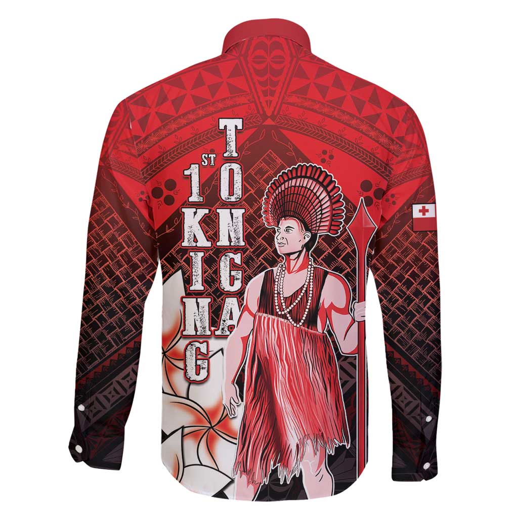 The First King Of Tonga Family Matching Summer Maxi Dress and Hawaiian Shirt Tongan Pride