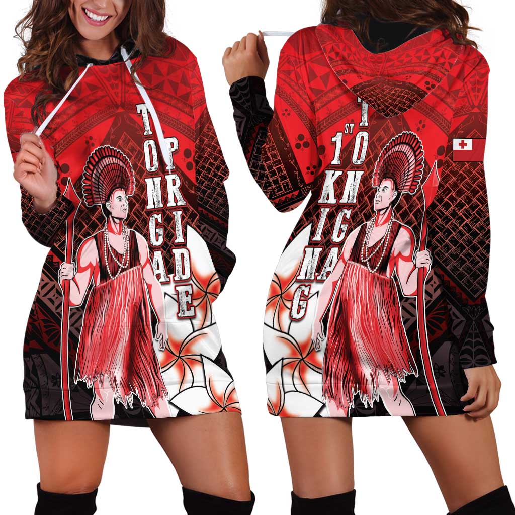 The First King Of Tonga Hoodie Dress Tongan Pride