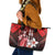 The First King Of Tonga Leather Tote Bag Tongan Pride