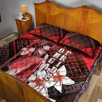 The First King Of Tonga Quilt Bed Set Tongan Pride