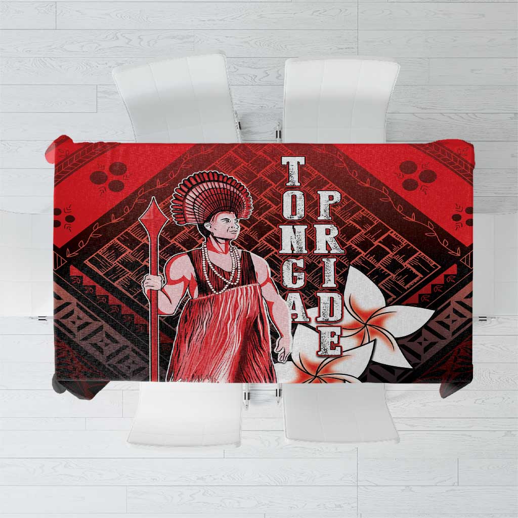 The First King Of Tonga Tablecloth Tongan Pride