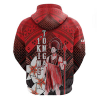 The First King Of Tonga Zip Hoodie Tongan Pride