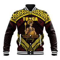 Tonga First King Baseball Jacket Ahoeitu Know Your Roots