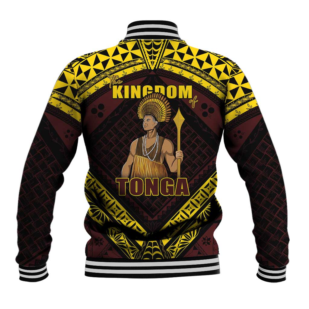 Tonga First King Baseball Jacket Ahoeitu Know Your Roots