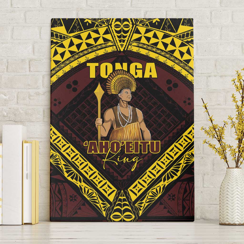 Tonga First King Canvas Wall Art Ahoeitu Know Your Roots