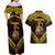Tonga First King Couples Matching Off Shoulder Maxi Dress and Hawaiian Shirt Ahoeitu Know Your Roots