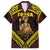 Tonga First King Family Matching Off Shoulder Maxi Dress and Hawaiian Shirt Ahoeitu Know Your Roots
