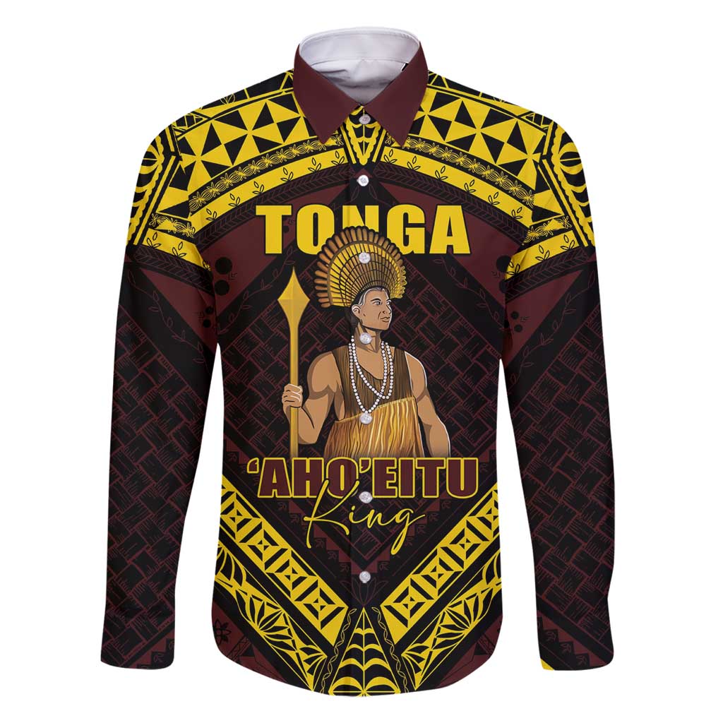 Tonga First King Family Matching Summer Maxi Dress and Hawaiian Shirt Ahoeitu Know Your Roots