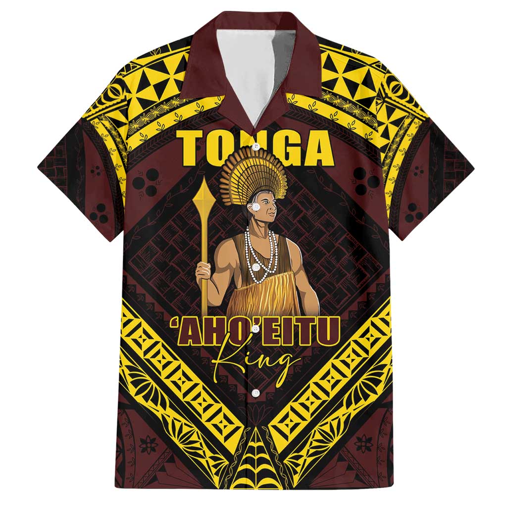 Tonga First King Hawaiian Shirt Ahoeitu Know Your Roots