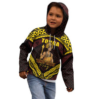 Tonga First King Kid Hoodie Ahoeitu Know Your Roots