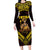 Tonga First King Long Sleeve Bodycon Dress Ahoeitu Know Your Roots