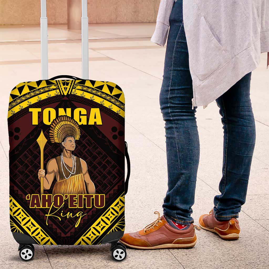 Tonga First King Luggage Cover Ahoeitu Know Your Roots