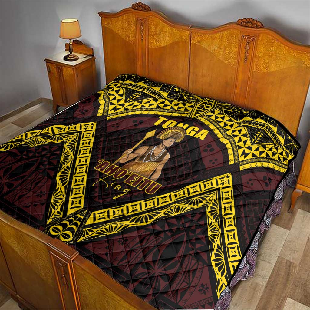 Tonga First King Quilt Ahoeitu Know Your Roots
