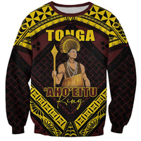 Tonga First King Sweatshirt Ahoeitu Know Your Roots