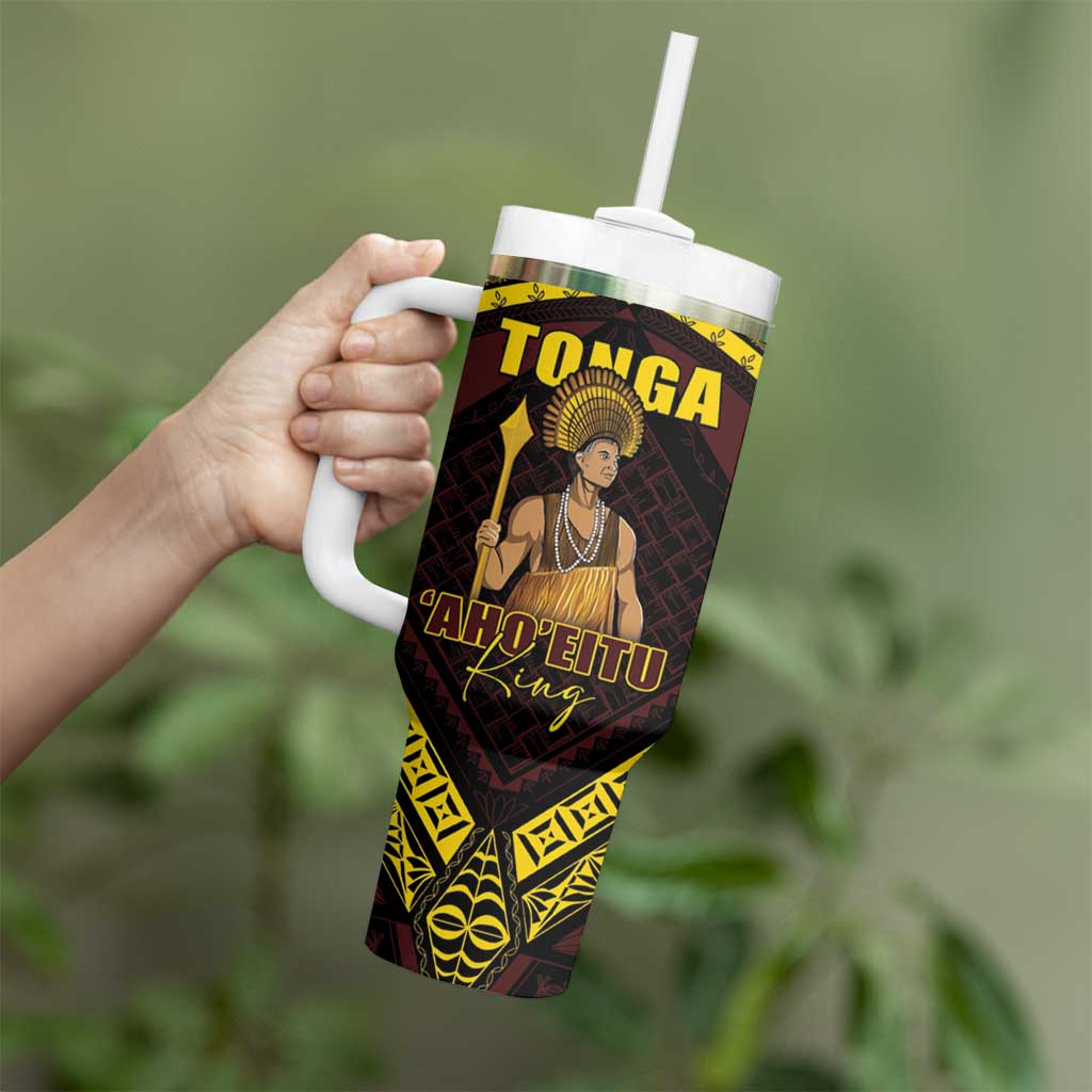 Tonga First King Tumbler With Handle Ahoeitu Know Your Roots