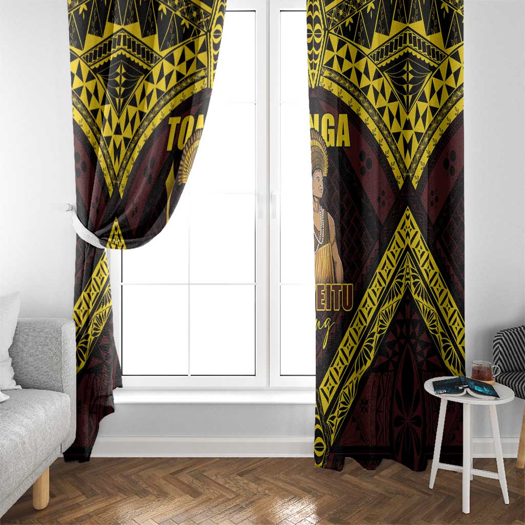 Tonga First King Window Curtain Ahoeitu Know Your Roots