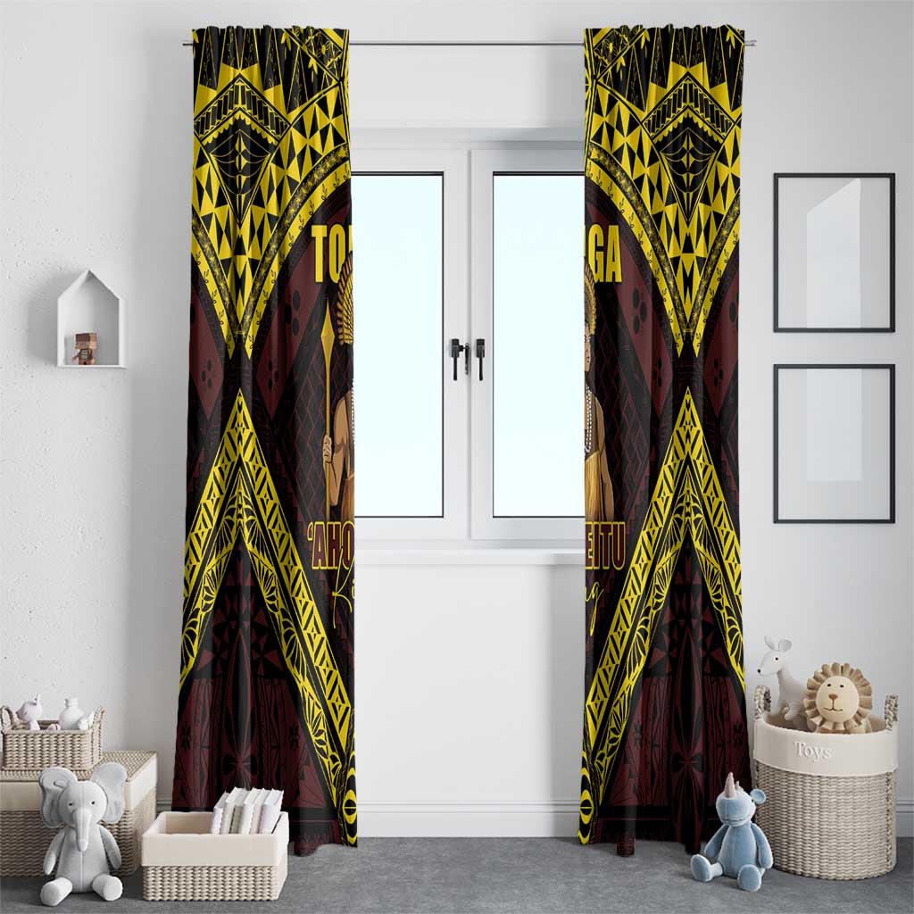 Tonga First King Window Curtain Ahoeitu Know Your Roots