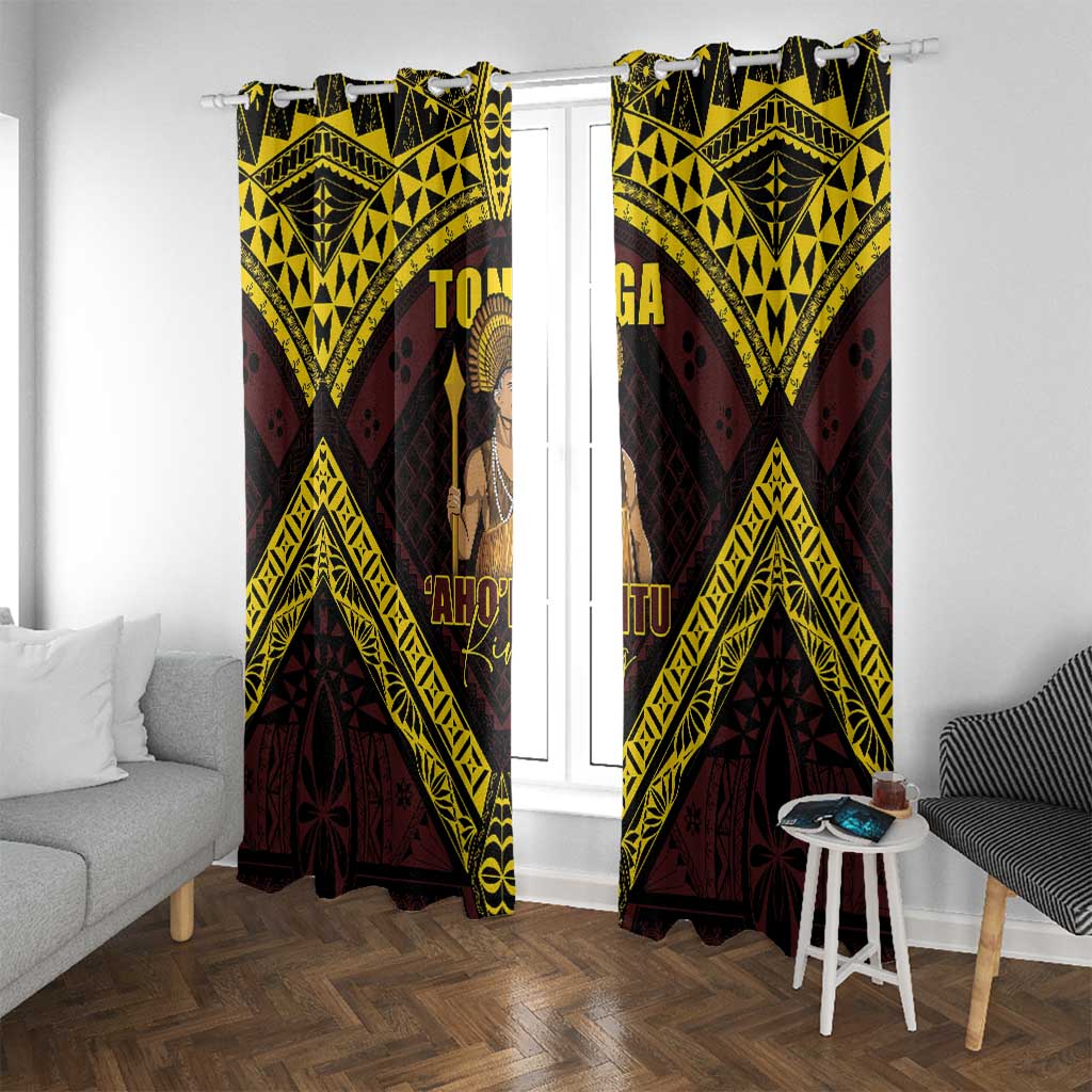 Tonga First King Window Curtain Ahoeitu Know Your Roots