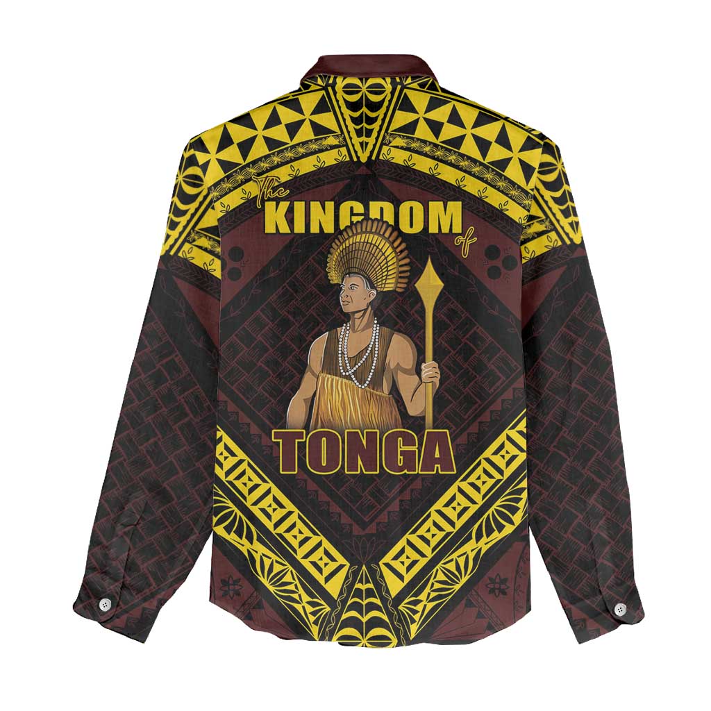 Tonga First King Women Casual Shirt Ahoeitu Know Your Roots