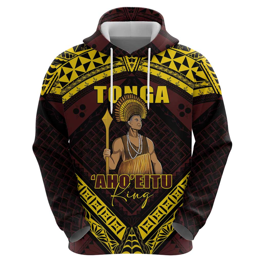 Tonga First King Zip Hoodie Ahoeitu Know Your Roots