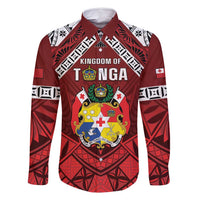 Tonga Emancipation Day Family Matching Long Sleeve Bodycon Dress and Hawaiian Shirt Tongan Kupesi Pattern