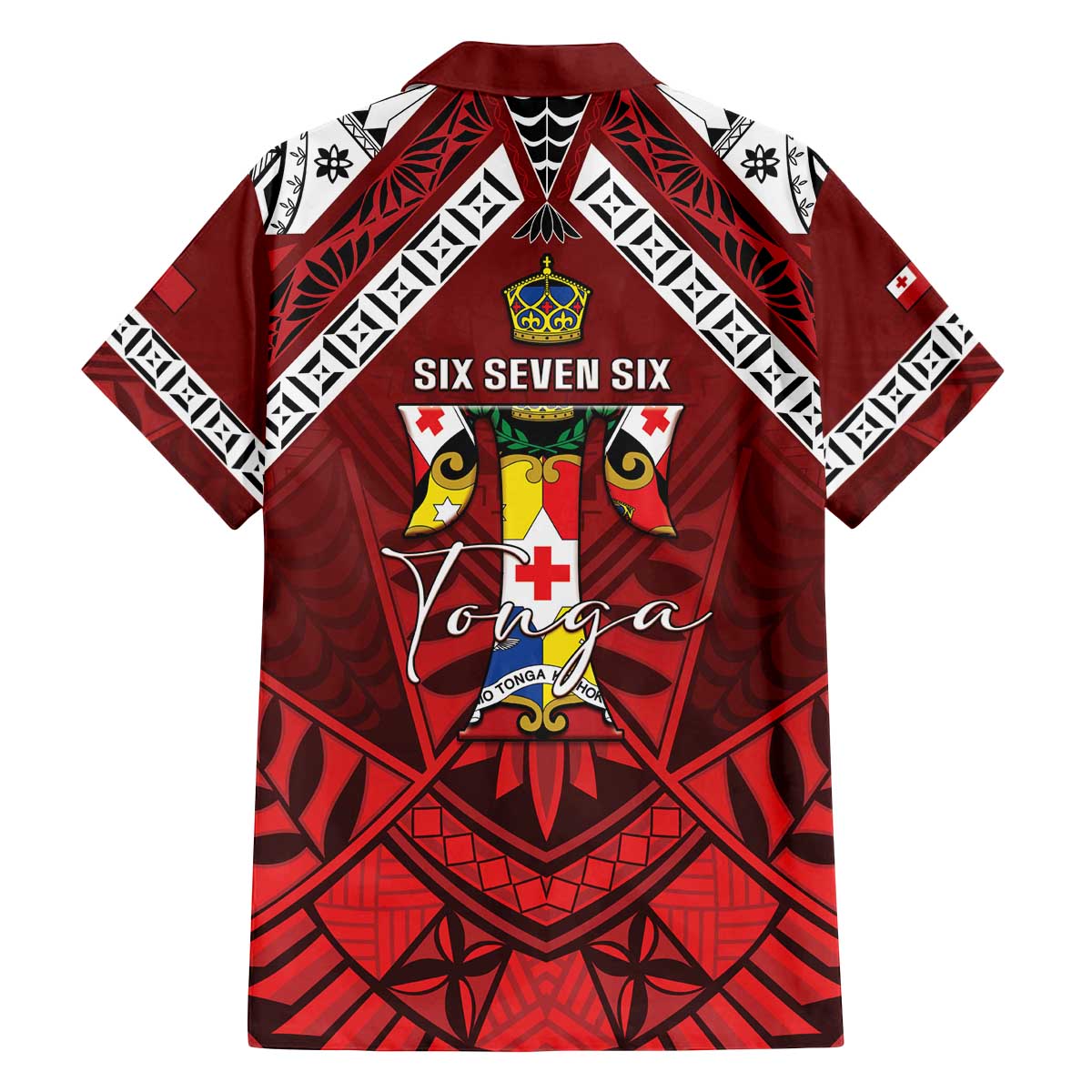 Tonga Emancipation Day Family Matching Off The Shoulder Long Sleeve Dress and Hawaiian Shirt Tongan Kupesi Pattern