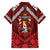 Tonga Emancipation Day Family Matching Off Shoulder Maxi Dress and Hawaiian Shirt Tongan Kupesi Pattern